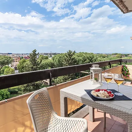 The Sunset Rhome Elegant With Wifi Ac Appartamento *
